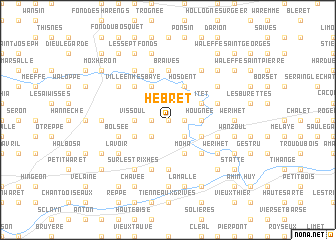 map of Hebret