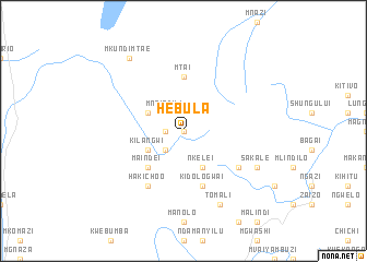 map of Hebula