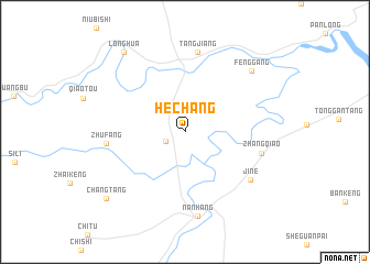 map of Hechang