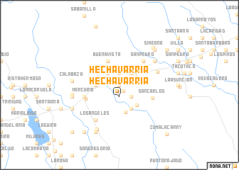 map of Hechavarría