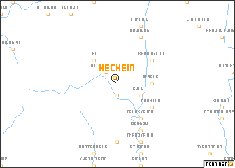 map of Hechein