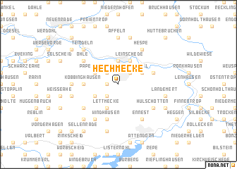 map of Hechmecke