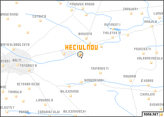 map of Heciul Nou