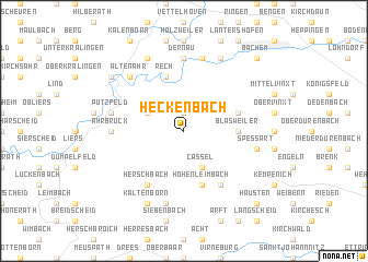 map of Heckenbach