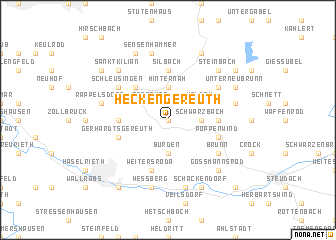 map of Heckengereuth