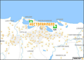 map of Hector A Pinero