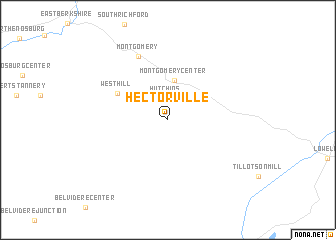 map of Hectorville