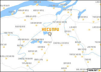 map of Hecunpu