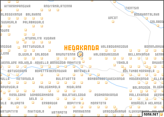 map of Hedakanda