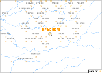 map of Hedamabi