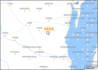 map of Héda