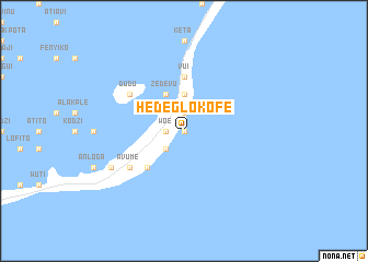 map of Hedeglokofe