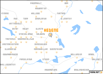 map of Hedene