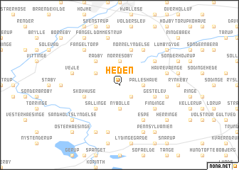 map of Heden