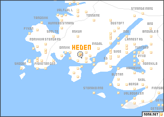 map of Heden