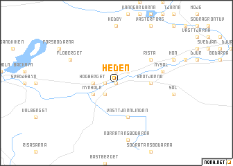 map of Heden