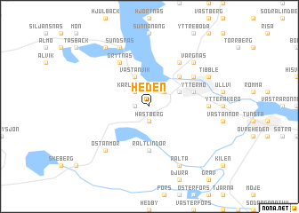 map of Heden