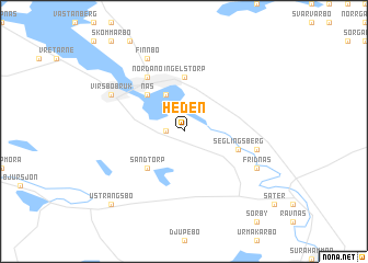 map of Heden