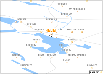 map of Heden