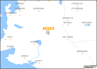 map of Heden