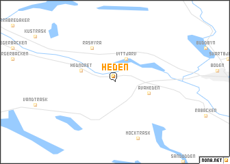 map of Heden