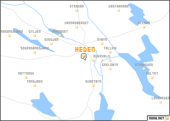map of Heden