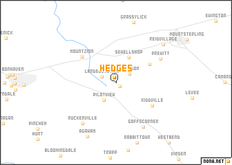 map of Hedges