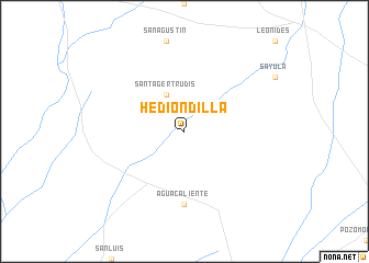 map of Hediondilla