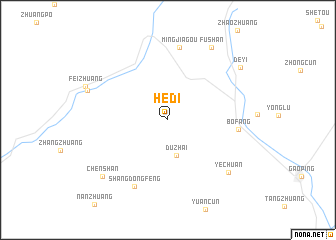 map of Hedi