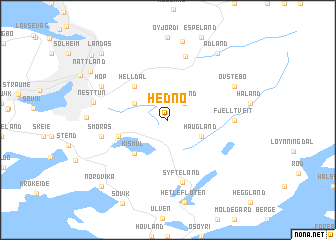 map of Hedno