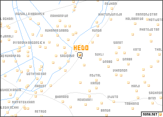 map of Hedo