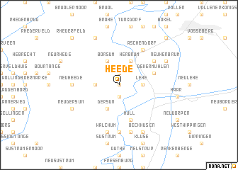 map of Heede