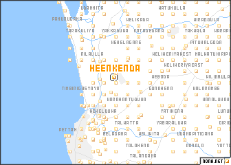 map of Heenkenda