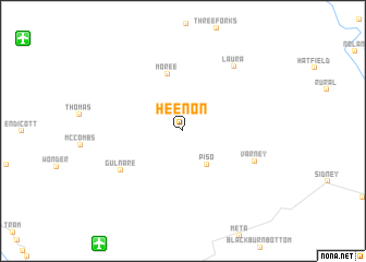 map of Heenon