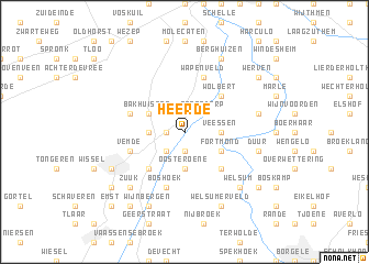 map of Heerde