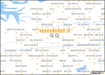 map of Heereburen