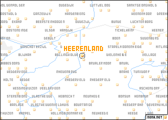 map of Heerenland