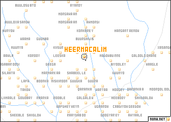 map of Heer Macalim