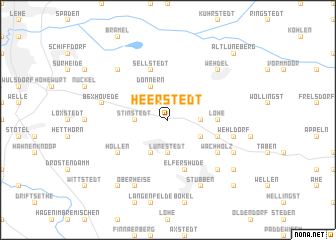 map of Heerstedt