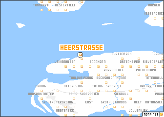 map of Heerstraße