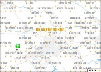 map of Heesterakker