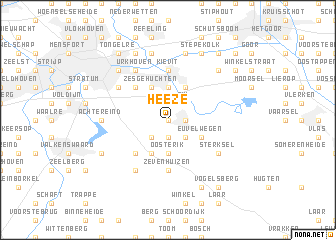 map of Heeze