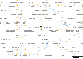 map of Hegelohe