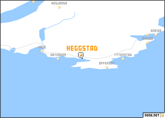 map of Heggstad