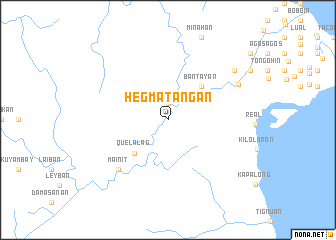 map of Hegmatangan