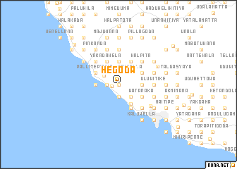 map of Hegoda