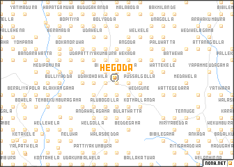 map of Hegoda