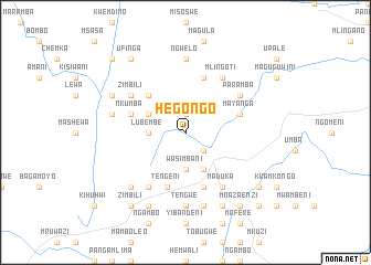 map of Hegongo