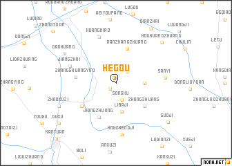 map of Hegou