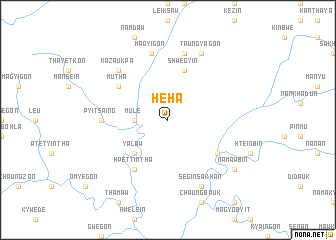 map of Heha